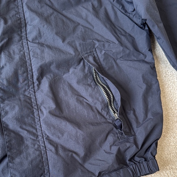 Nautica Men's Windbreaker in Black with Yellow Accents - Picture 7 of 12